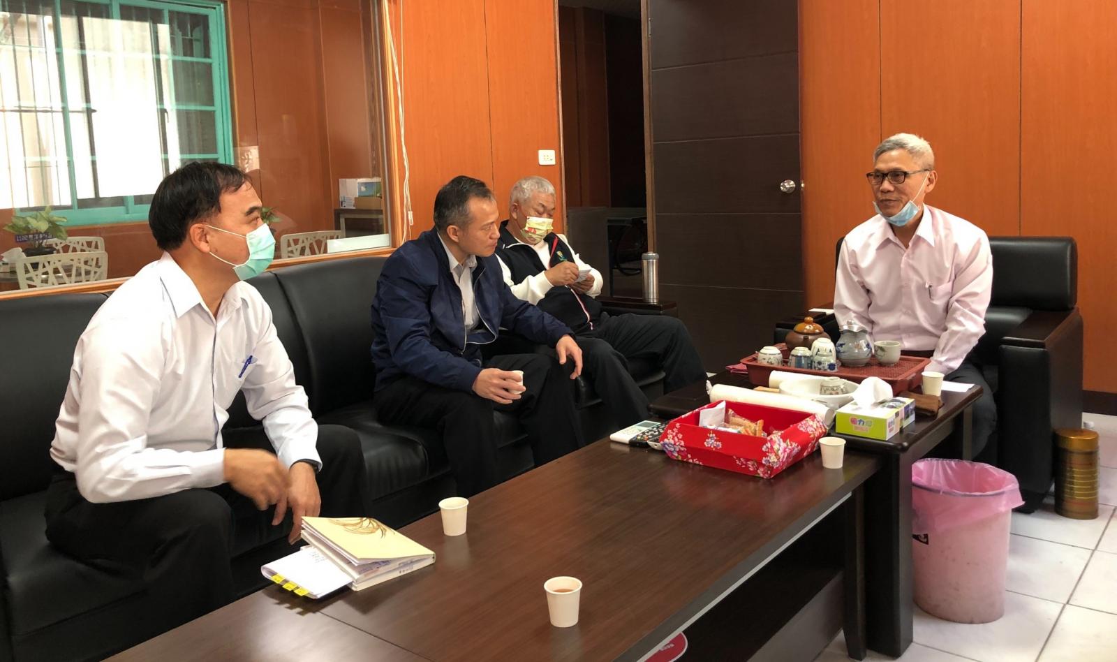 農金局李聰勇局長及農險基金拜會屏東縣高樹鄉農會