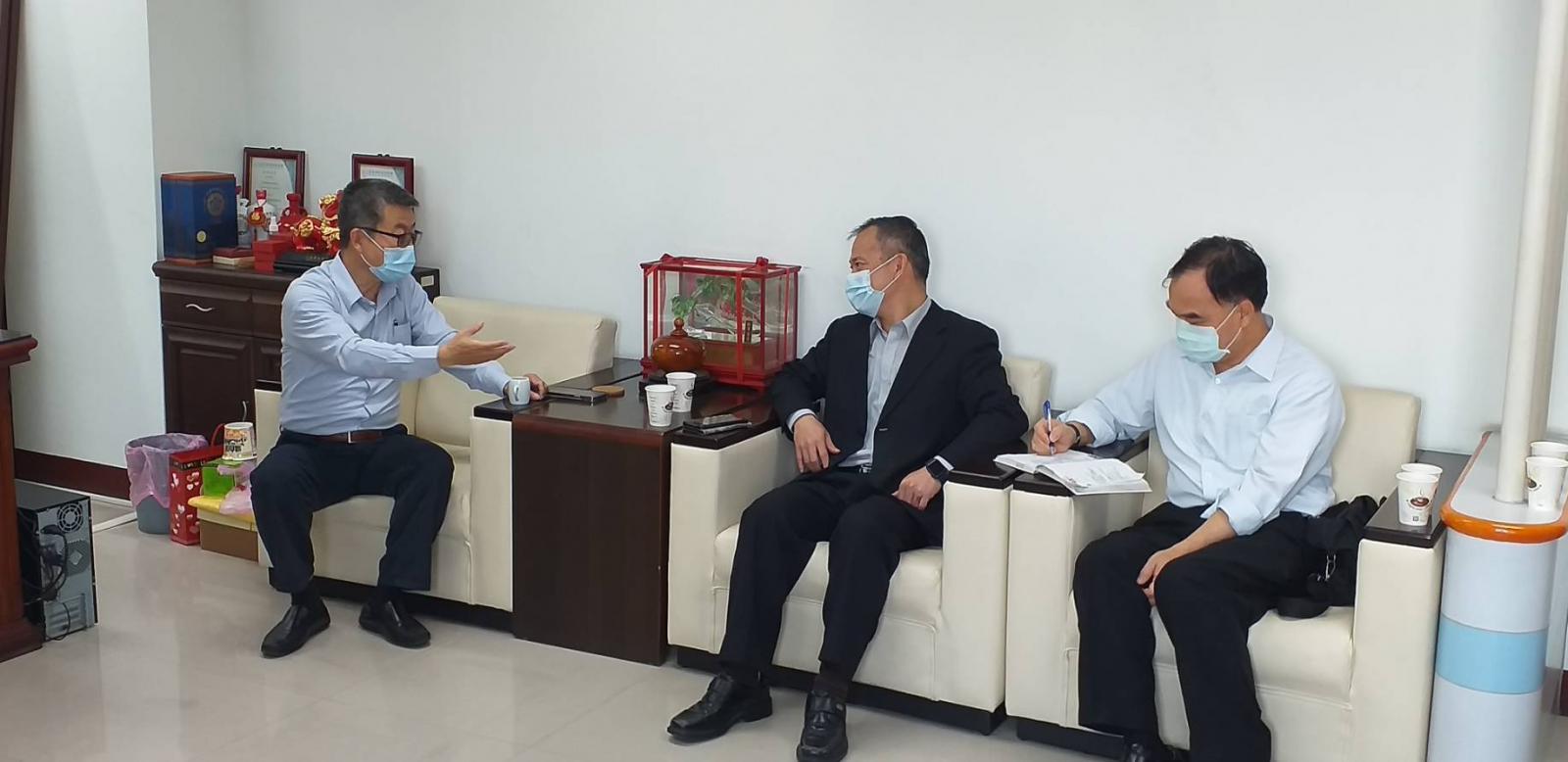 農金局李聰勇局長及農險基金拜訪林內鄉農會