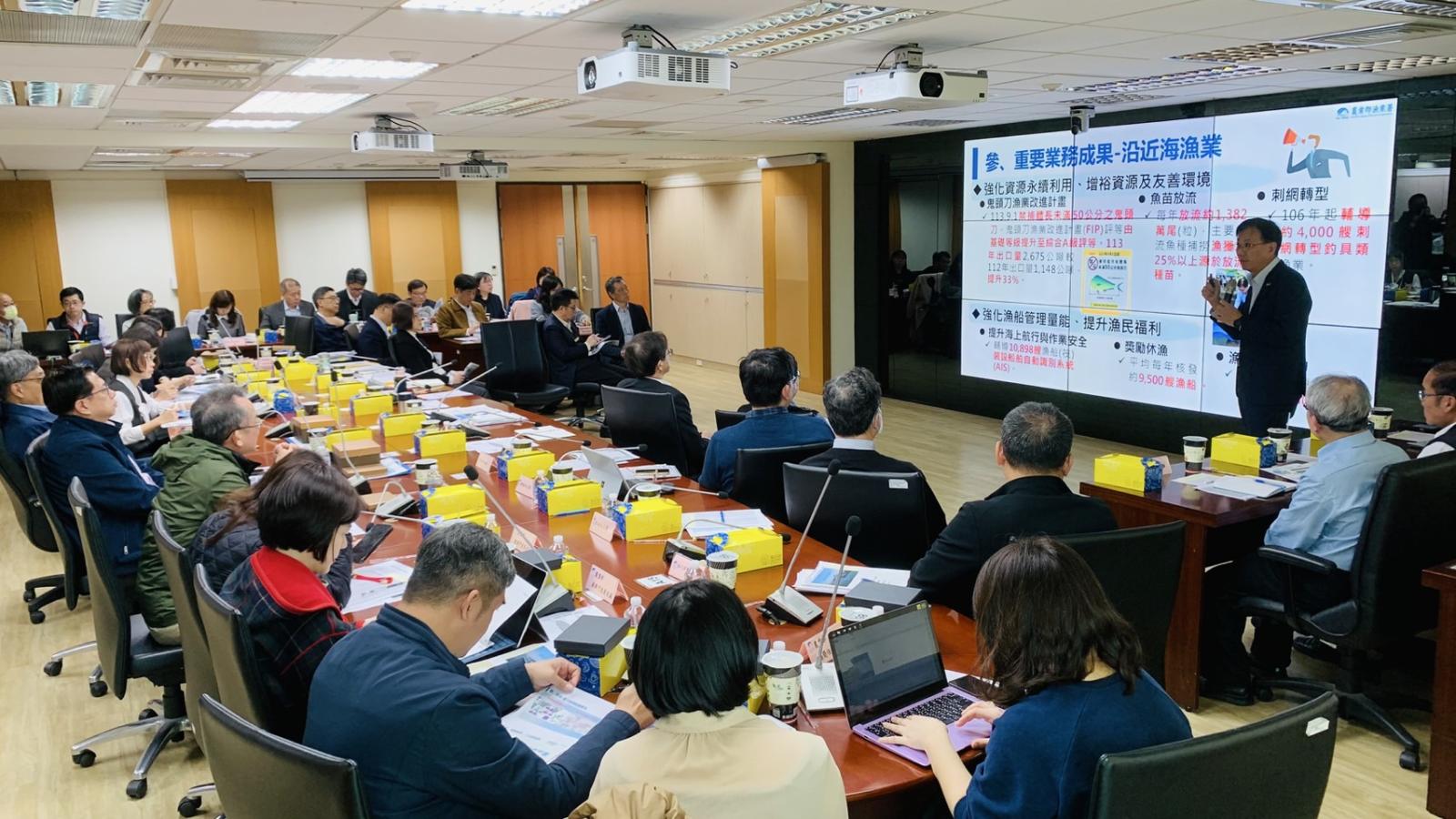 農業部部長前往漁業署視導