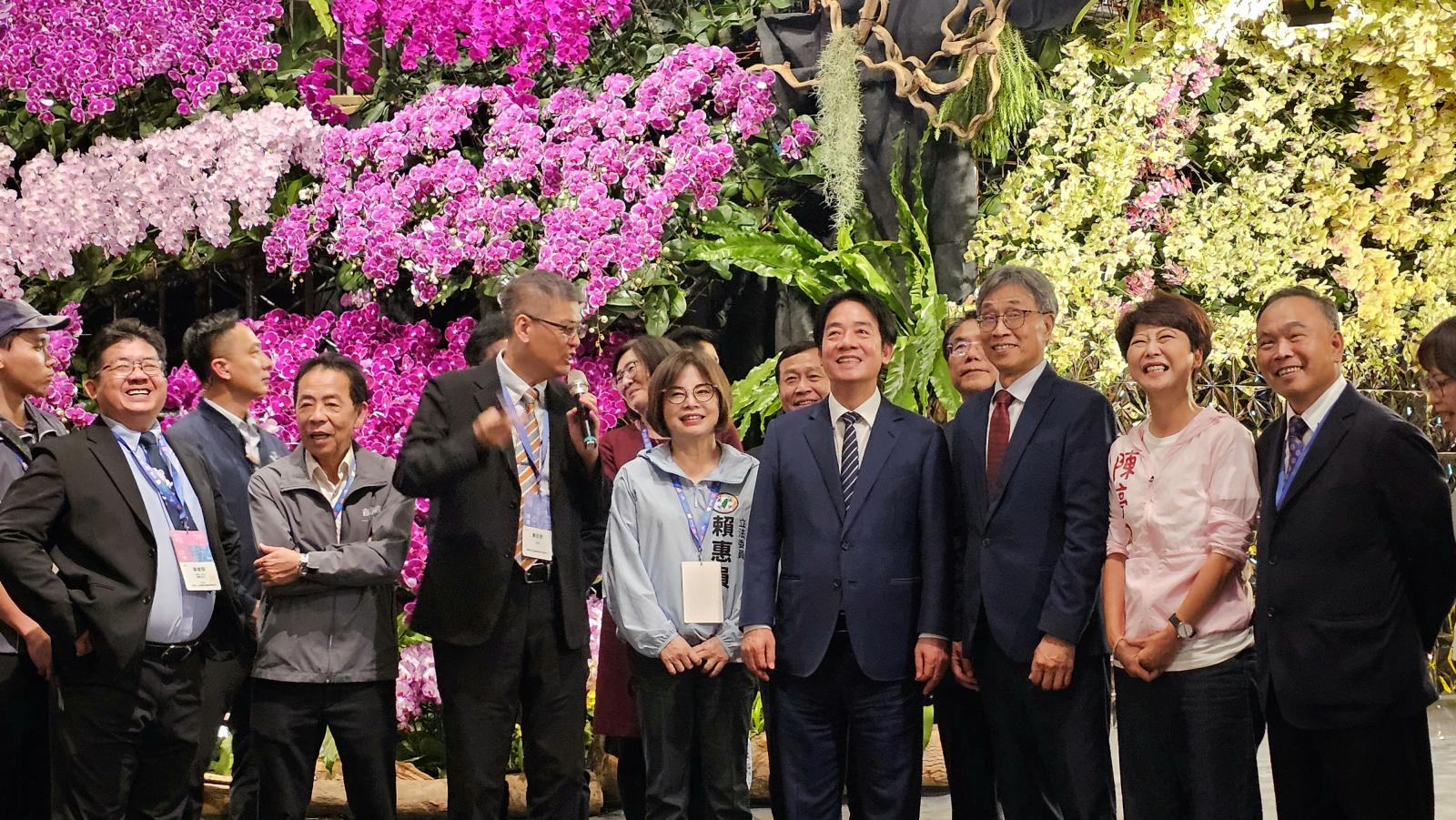 總統出席國際蘭展開幕